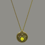 Firefly Medallion Pendant