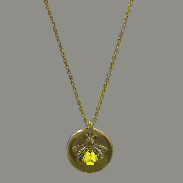 Firefly Medallion Pendant