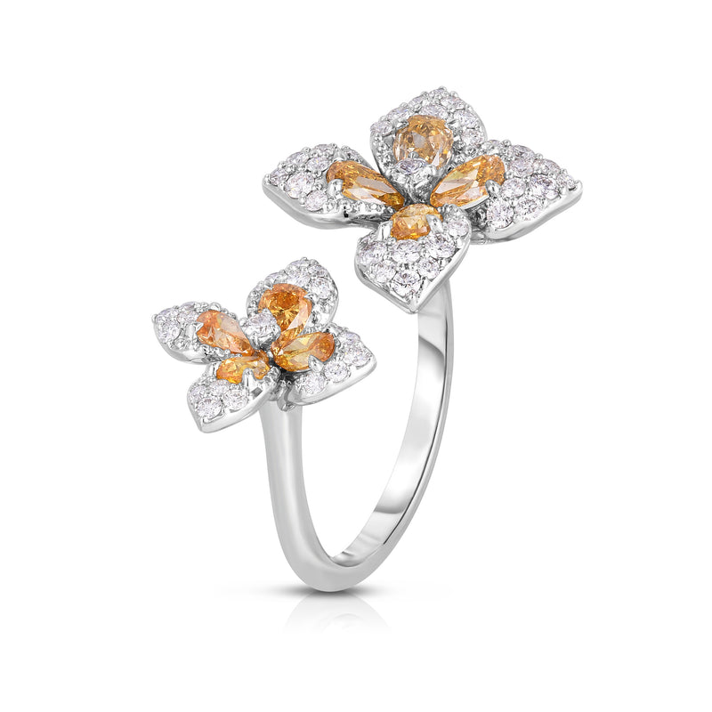 Double Butterfly Ring - Malka