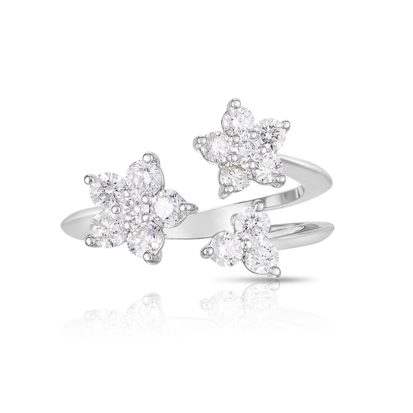Flowers and Berries Diamond Ring - Malka