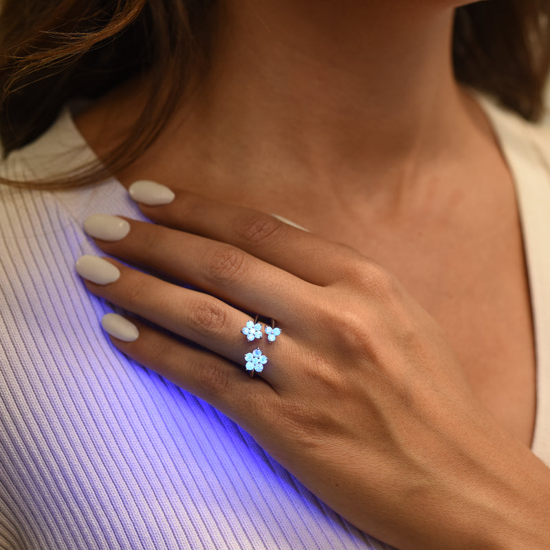 Forget Me Not Diamond Ring