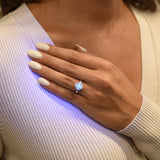 Four Leaf Clover Diamond Ring